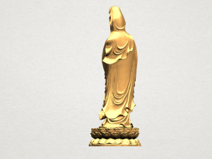 avalokitesvara buddha - standing 03 3D-Druckmodell