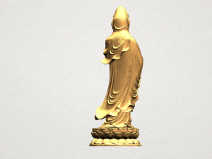 avalokitesvara buddha - standing 03 3D-Druckmodell