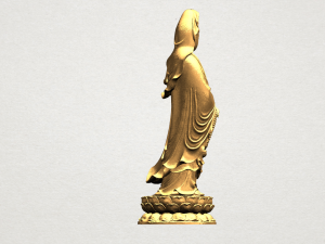 avalokitesvara buddha - standing 03 3D-Druckmodell