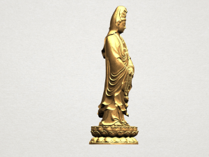 avalokitesvara buddha - standing 03 3D-Druckmodell