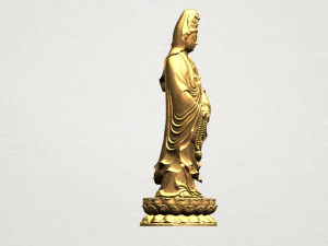 avalokitesvara buddha - standing 03 3D Print Model