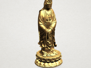 avalokitesvara buddha - standing 03 3D-Druckmodell