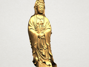 avalokitesvara buddha - standing 03 3D-Druckmodell