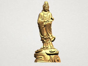 avalokitesvara buddha - standing 04 3D Print Model