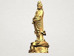 avalokitesvara buddha - standing 04 3D Print Model