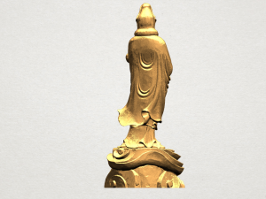 avalokitesvara buddha - standing 04 3D Print Model