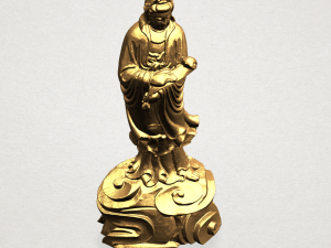 avalokitesvara buddha - standing 04 3D Print Model