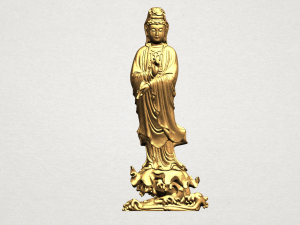 avalokitesvara buddha - standing 05 3D Print Model