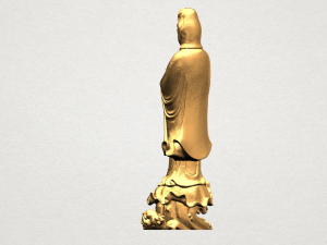 avalokitesvara buddha - standing 05 3D-printmodel
