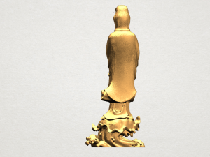 avalokitesvara buddha - standing 05 3D-printmodel