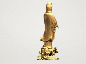 avalokitesvara buddha - standing 05 3D Print Model