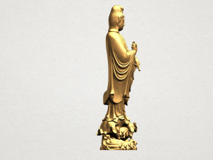 avalokitesvara buddha - standing 05 3D-printmodel