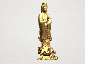 avalokitesvara buddha - standing 05 3D-printmodel