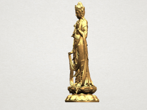avalokitesvara buddha - standing 06 3D-printmodel