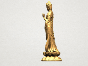 avalokitesvara buddha - standing 06 3D-printmodel
