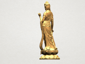 avalokitesvara buddha - standing 06 3D-printmodel