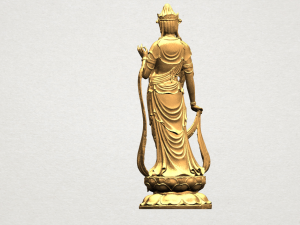 avalokitesvara buddha - standing 06 3D-printmodel