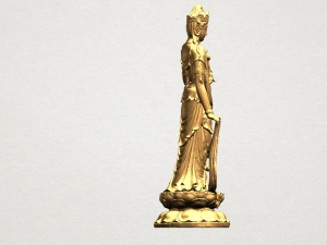 avalokitesvara buddha - standing 06 3D-printmodel