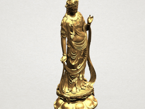 avalokitesvara buddha - standing 06 3D-printmodel