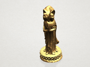 avalokitesvara buddha - standing three faces 02 3Dプリントモデル