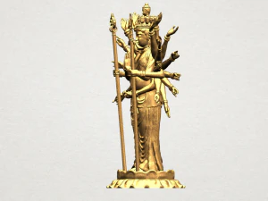 avalokitesvara bodhisattva multi hand 02 3D Print Model