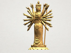avalokitesvara bodhisattva multi hand 02 3D Print Model