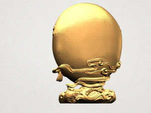 avalokitesvara buddha moon background 3D Print Model