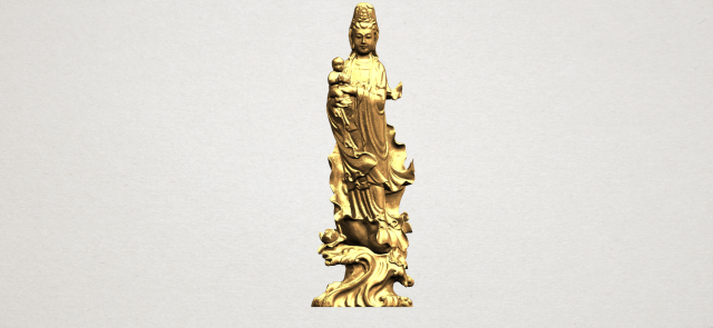 avalokitesvara buddha award kid 01 3D-Druckmodell .c4d .max .obj .3ds .fbx .stl .blend 