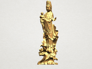 avalokitesvara buddha award kid 01 3D-Druckmodell