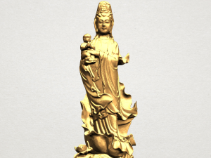 avalokitesvara buddha award kid 01 3D-Druckmodell