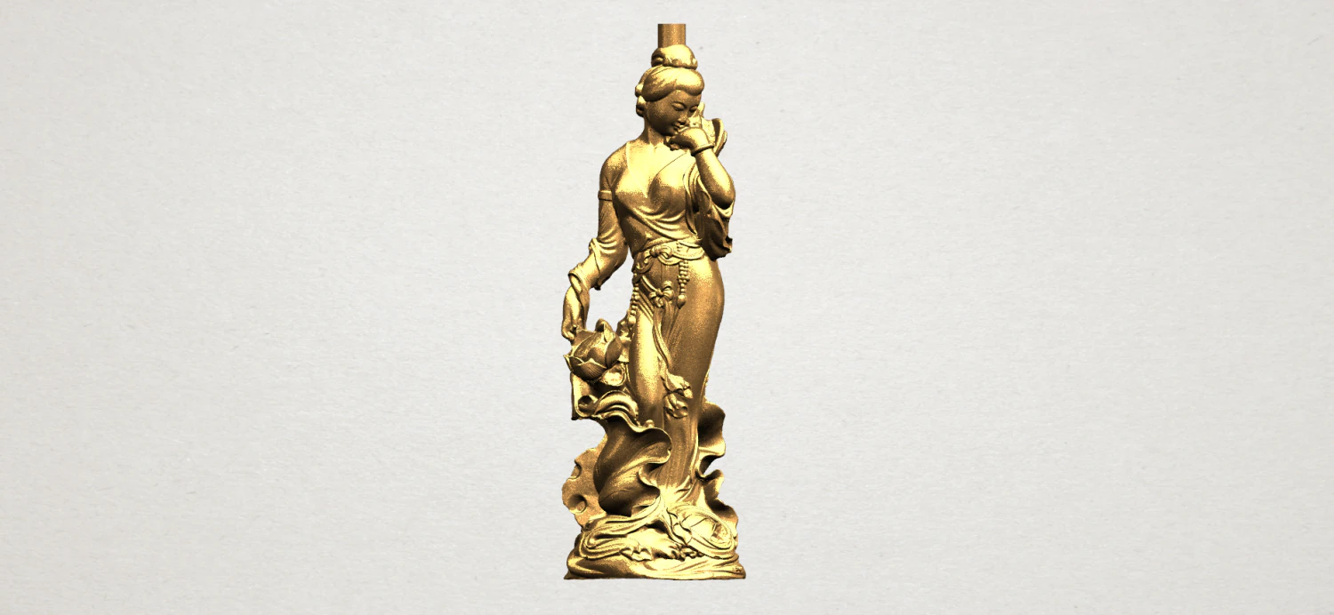 asian girl 3D Print Model .c4d .max .obj .3ds .fbx .stl .blend 