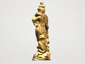 asian girl 3D Print Model