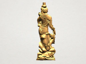 asian girl 3D Print Model