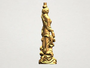 asian girl 3D Print Model