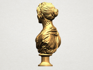 bust of a girl 3D-Druckmodell