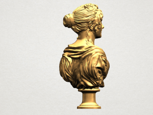 bust of a girl 3D-Druckmodell