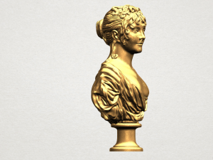 bust of a girl 3D-Druckmodell