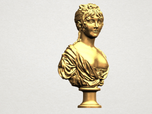 bust of a girl 3D-Druckmodell