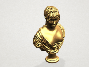 bust of a girl 3D-Druckmodell