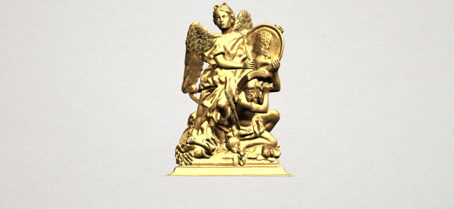 angel 06 3D-Druckmodell .c4d .max .obj .3ds .fbx .stl .blend 