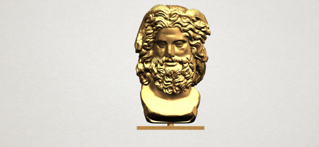 sculpture of a head of man 01 3D-Druckmodell .c4d .max .obj .3ds .fbx .stl .blend 