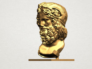 sculpture of a head of man 01 3D-Druckmodell