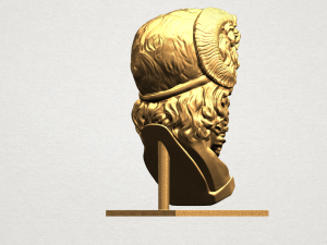 sculpture of a head of man 01 3D-Druckmodell