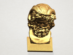 sculpture of a head of man 01 3D-Druckmodell