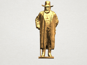sculpture of a man 02 3D 프린트 모델