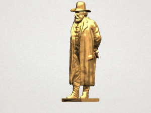 sculpture of a man 02 3D 프린트 모델