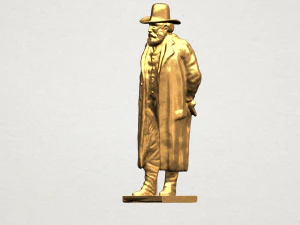 sculpture of a man 02 3D Print Model