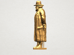 sculpture of a man 02 3D 프린트 모델