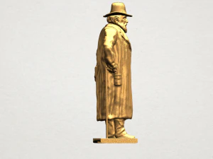 sculpture of a man 02 3D Print Model