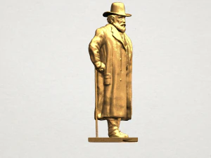sculpture of a man 02 3D Print Model